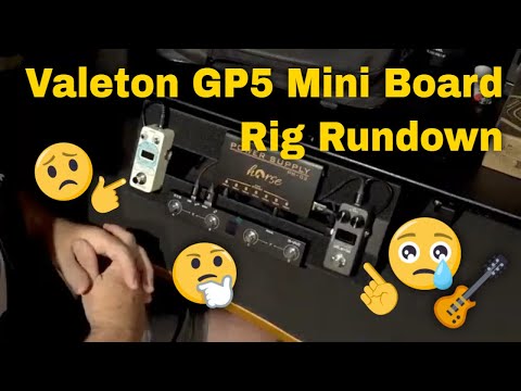 Valeton GP5 mini pedalboard RIG RUNDOWN 🔥 Chocolate Plus + Horse Power + Donner Triple Looper FAIL?