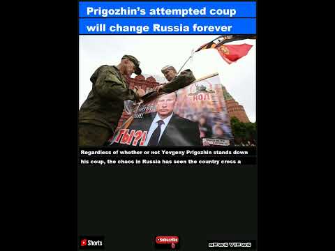 Prigozhin’s attempted coup will change Russia forever|#shorts