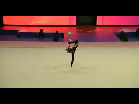 Viktoriia Onopriienko Ball Qualification 30,950 - World Championships Valencia 2023
