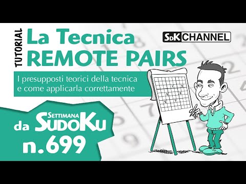 TUTORIAL - La Remote Pairs (Sudoku n.20 di Settimana Sudoku 669)