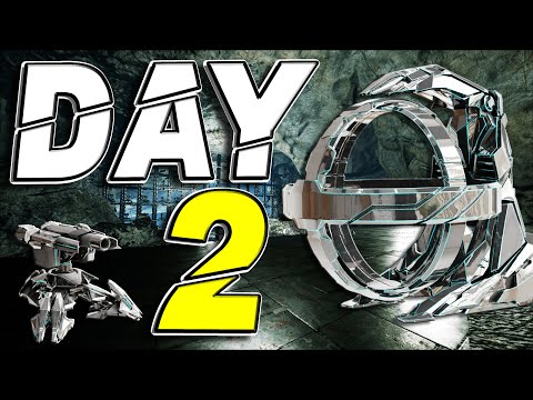 Upgrading Our OIL CAVE To TEK DAY 2 - INX 4MAN | ARK PvP