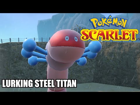 Pokemon Scarlet - Lurking Steel Titan (Steel Badge) [Nintendo Switch]