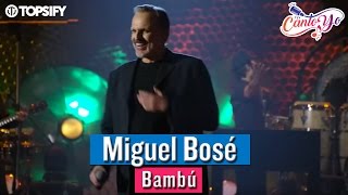 Miguel Bosé (con Fonseca) - Bambú CON LETRA | CantoYo Karaoke