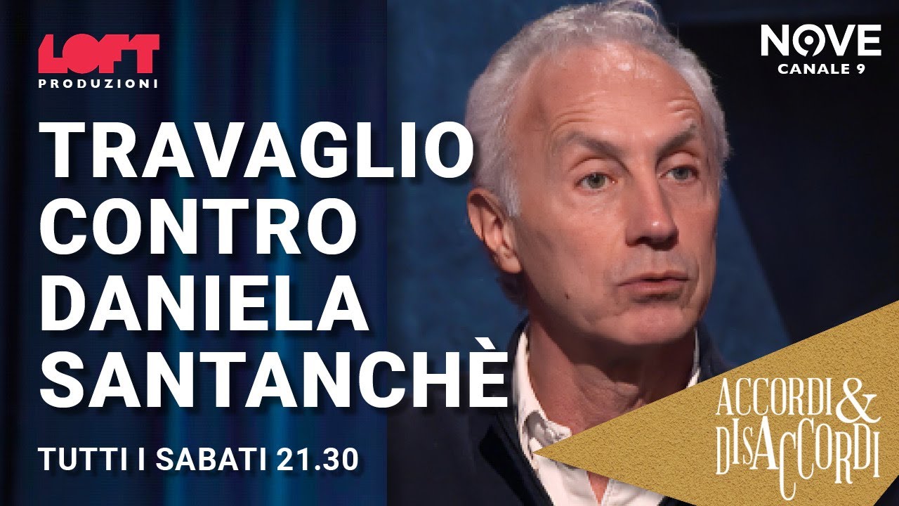 Travaglio contro Daniela Santanchè