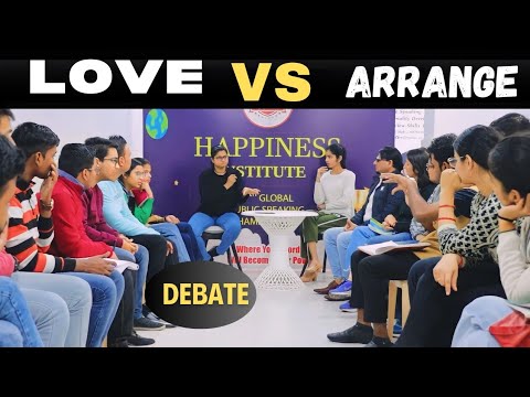 Love marriage vs arrange Marriage | Debate | Marriage Debate | Spoken Class | English Speaking