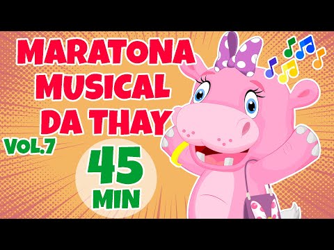 Maratona Musical da Thay Vol. 7 - Giramille 45 min | Desenho Animado Musical