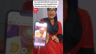 Download lagu He said that Q8:65 said that unbealivers are stupidd,listen let me read Q2:65 for you mp3