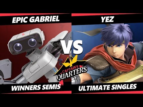 Captain's Quarters 2 Winners Semis - Epic Gabriel (ROB) Vs. Yez (Ike) SSBU Singles