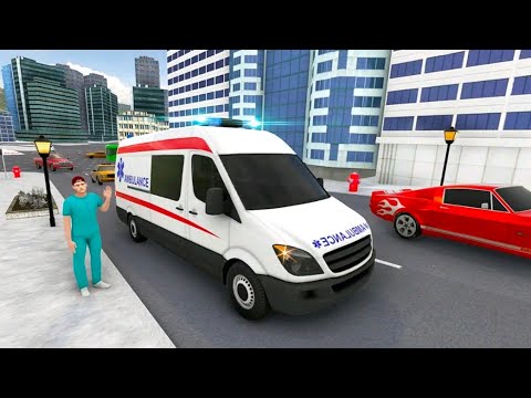 Ambulance 🚨Simulator Car Driver 🚑 | Emergency Mission Gameplay | Pro Driver Mode