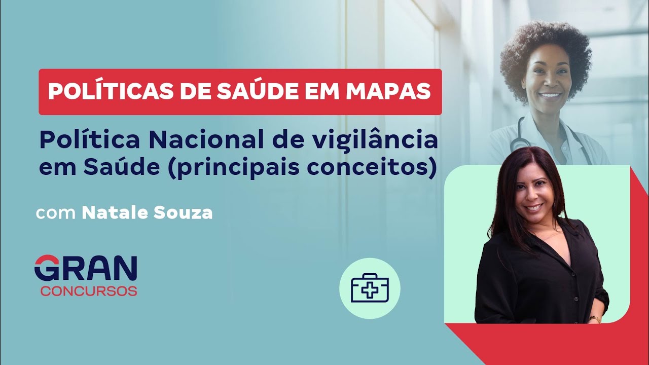 Políticas de Saúde em Mapas: Política Nacional de vigilância em Saúde (principais conceitos)