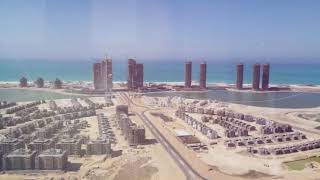 Amazing view of El Alamein Towers