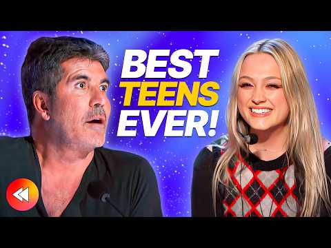 TOP 25 Teen Auditions On Got Talent! 🤩