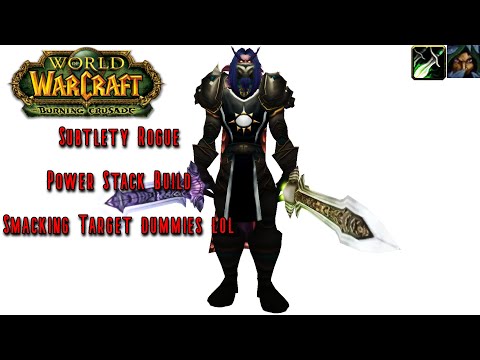 WoW TBC Classic PTR: 2.5K AP... Power... Overwhelming... (Subtlety Rogue) - Level 70 PvE