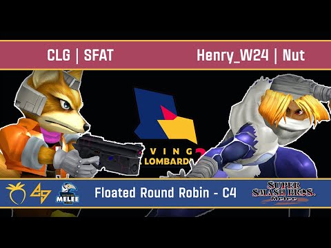 Saving Mr. Lombardi 2 - CLG | SFAT (Fox) VS Henry_W24 | Nut (Sheik) - SSBM Floated Round Robin (C4)