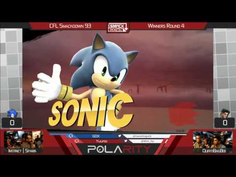 CFL Smackdown 93 WiiU - Spark (Sonic) vs DuffoBagBoi (Little Mac) - Winners R4