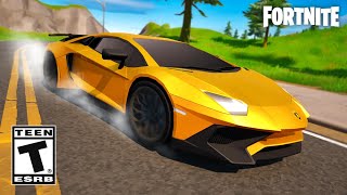 New Lamborghini Vehicle in Fortnite Update