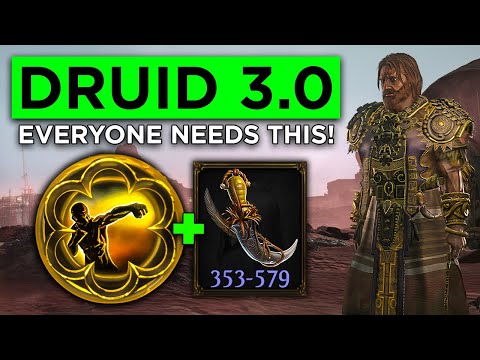 The Best Wyvern Druid for Screen Clears & Survival! - Poe 2 Patch 0.4.0