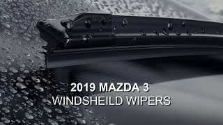 2019 Mazda 3 | Windshield Wipers Removal