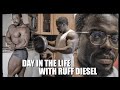 Progress Photos, Meals, & Shoulder Training w/ Ruff Diesel