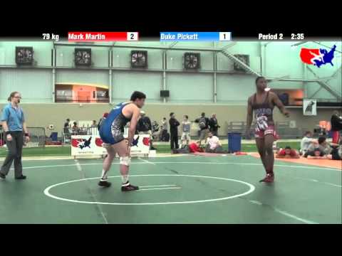 Mark Martin vs. Duke Pickett at 2013 ASICS University Nationals - FS