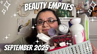 🗑SEPTEMBER 2025 BEAUTY EMPTIES🗑 Would I Repurchase??? Skincare l Beauty l Speed Reviews