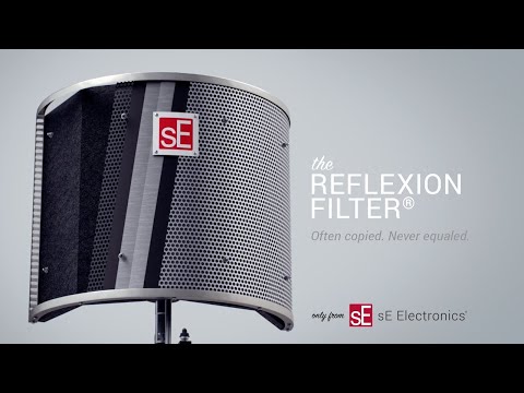 sE Electronics Reflexion Filter Pro, Portable acoustic treatment to reduce room ambiance in untreated recording spaces imagen 4