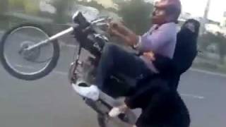 Pakistan Bike Wheeling with girlflv