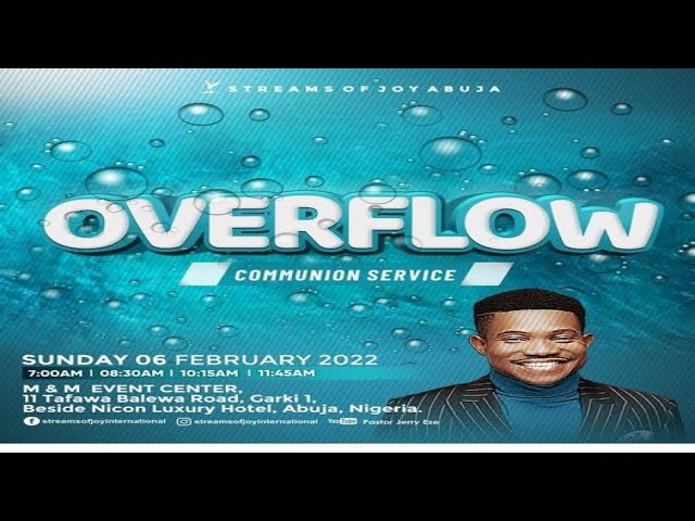 Watch Pastor Jerry Eze Sunday Live 6 February 2022 | Streams of Joy