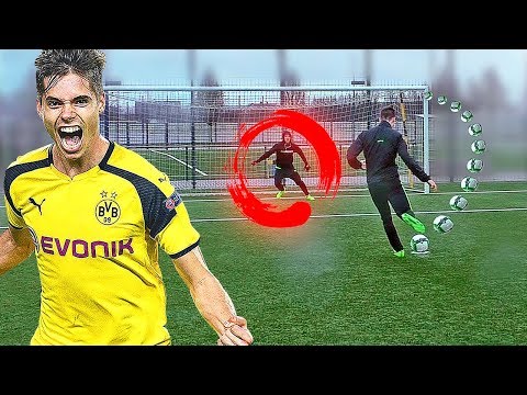 freekickerz vs Julian Weigl (Borussia Dortmund) - Penalty Challenge