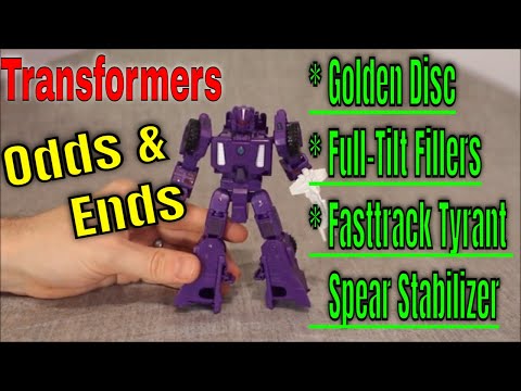 Transformers Odds/Ends (Full Tilt fillers, Tyrant Spear, Golden Disk) -GotBot True Review NUMBER 789