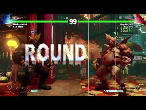 Street Fighter V Online MP March 1, 2016 pt28 - RETURN of the Birdie Mirror Match