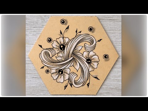 Zentangle Pattern Collection 2 || Step-by-step, drawing tutorial