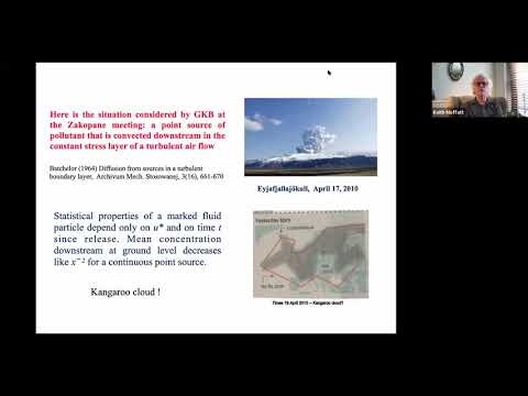 Keith Moffatt with Paul Announcement GKB100 talk: George Batchelor - a personal reminiscence