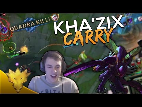 TSM Svenskeren - KHA'ZIX CARRY - Preseason 7 Solo Queue Highlights