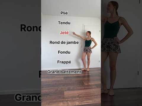 How to do JETÉ #shorts #ballet
