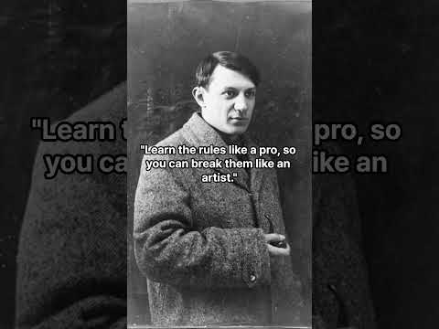 Pablo Picasso Quotes - Motivational Speech