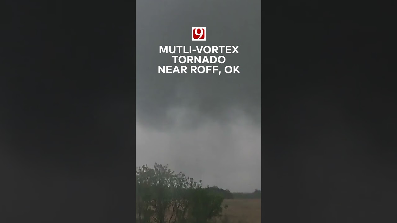 Multi-Vortex Tornado Near Roff, OK | April 25th at 7:50pm