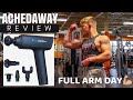 Achedaway Massage Gun Review | ARM DAY