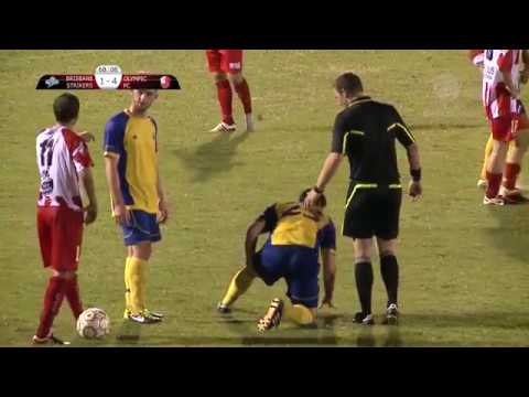 NPL QLD 2013 Round 3 - Brisbane Strikers vs Olympic FC Highlights