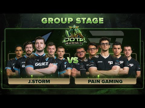 J.Storm vs paiN Game 1 - Dota Summit 10: Group Stage