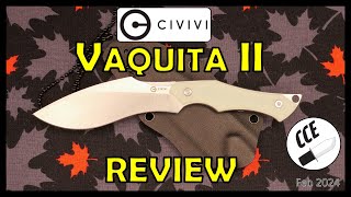 Review of the Civivi VAQUITA II - Is this a Fantasy Knife or an Actual User??