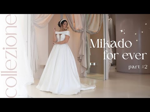 Abito in Mikado TRASFORMABILE versione n°2.