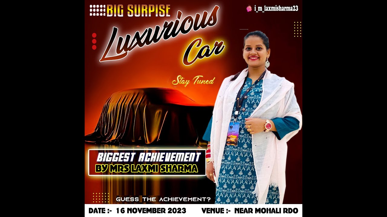 LAXMI SHARMA || MG HECTOR PLUS || MULTI-MILLIONAIRE GIRL