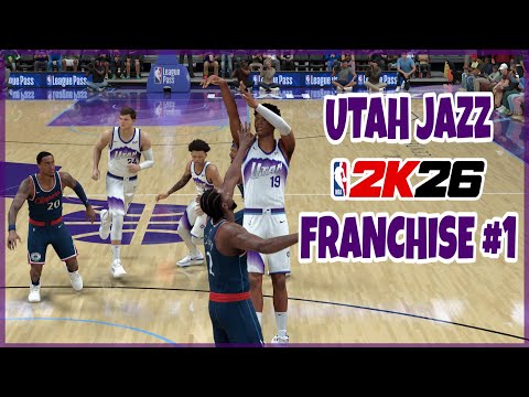 INTENSE HOME OPENER! | NBA 2K26 Utah Jazz MyNBA Franchise | EP 1