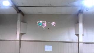 2014 Miami Hamboree Laser signage