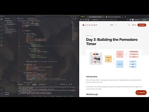 Asmr Programming Pomodoro Timer Python