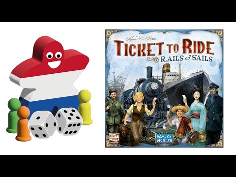 speluitleg Ticket to Ride - Rails & Sails