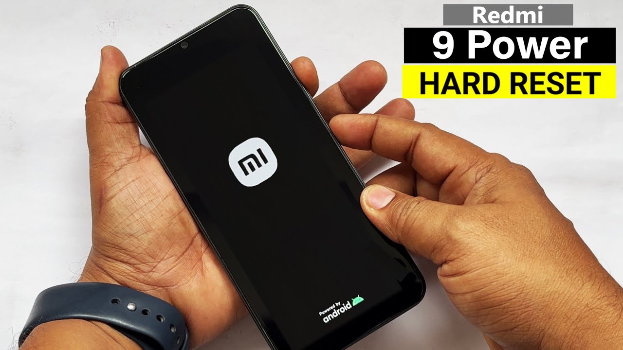 Redmi 9 Power - Hard Reset | Pin Pattern Unlock | Format