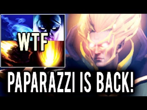 Paparazzi is back to Dota 2 - Carry Invoker Epic Combo Show WTF Dota 2