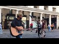 The Pogues, Dirty Old Town (Rob Falsini cover) - busking in the streets of London, UK